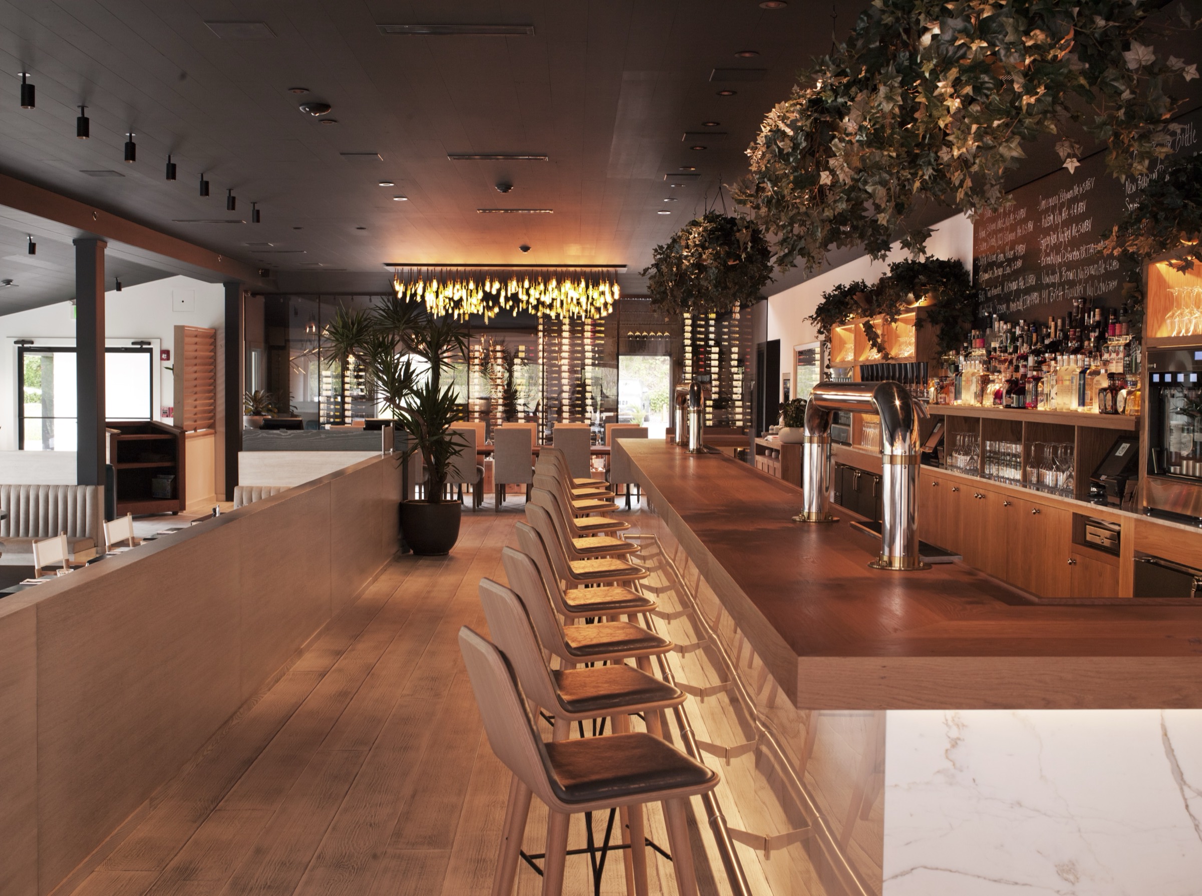 Interior of a commercial project by Seascape Partners, East Hampton